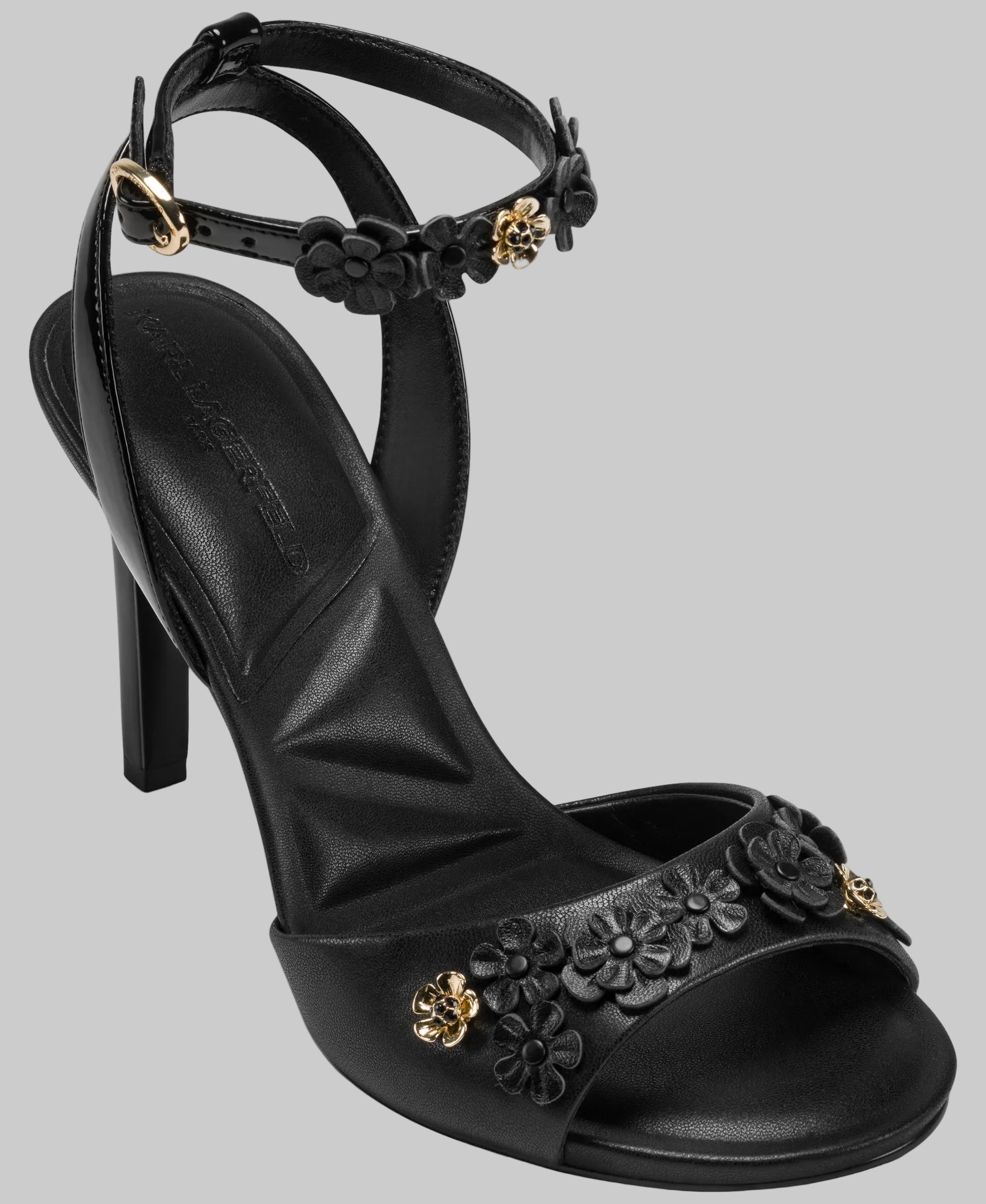 kena anklestrap kl450133 black 3 4profileview kena anklestrap kl450133 black 3 4profileview