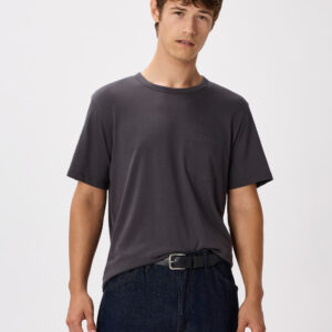 100% pima cotton luxe touch pocket tee