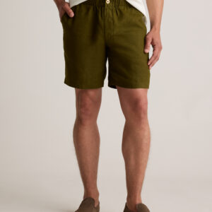 Витрина 100% european linen shorts 8"