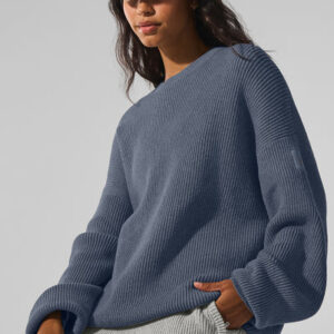 Оригинальное название: rib knit crew sweater