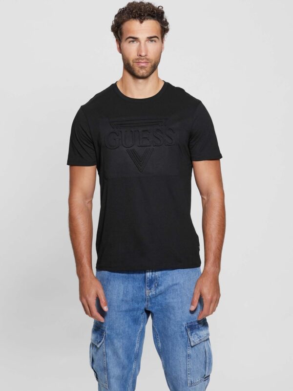 eco embossed tee