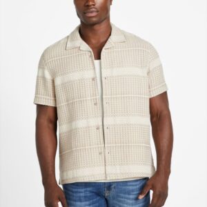 arrow jacquard shirt