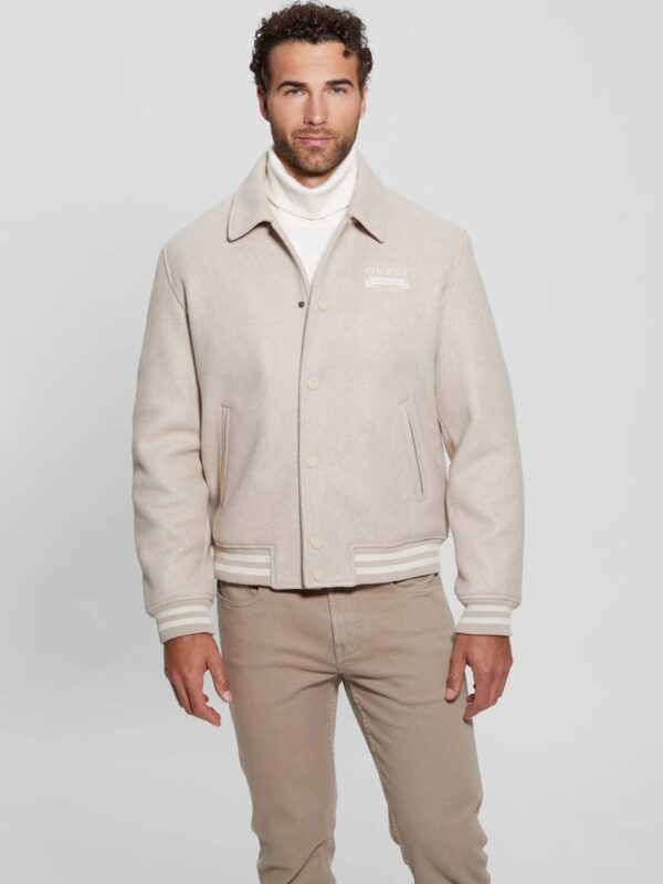 eco melton flight jacket