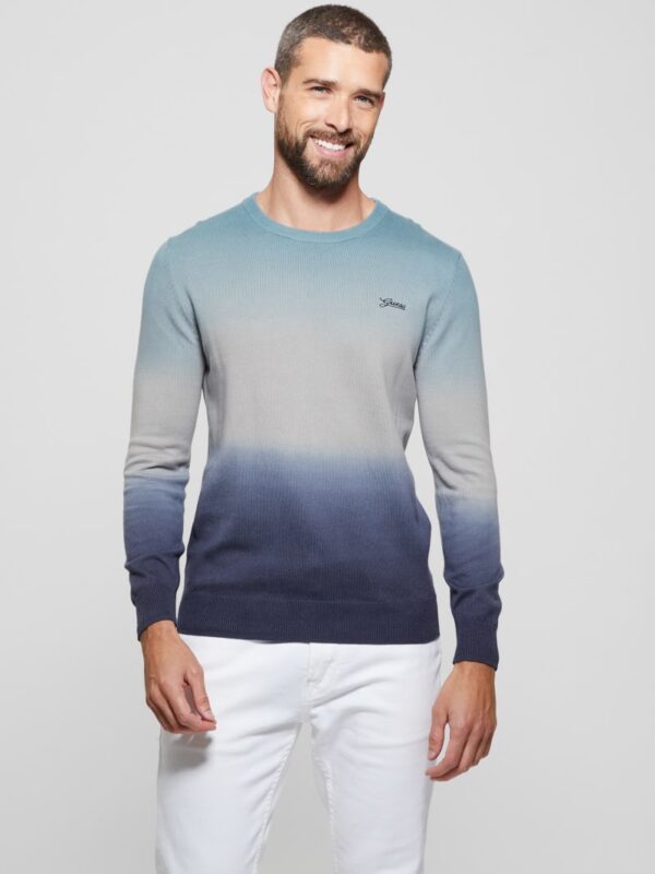 edwin crewneck tie dye sweater