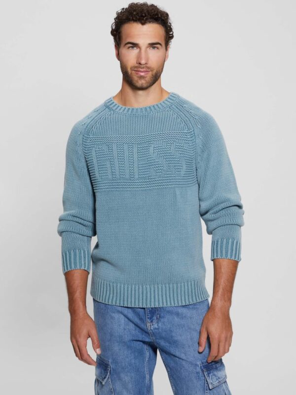 ellery stitched logo sweater