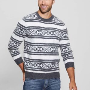 eco ezekiel jacquard sweater