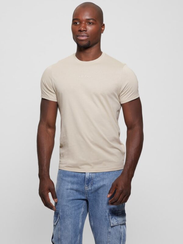 embroidered signature tee
