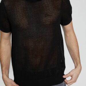 eco mesh lenny crewneck tee
