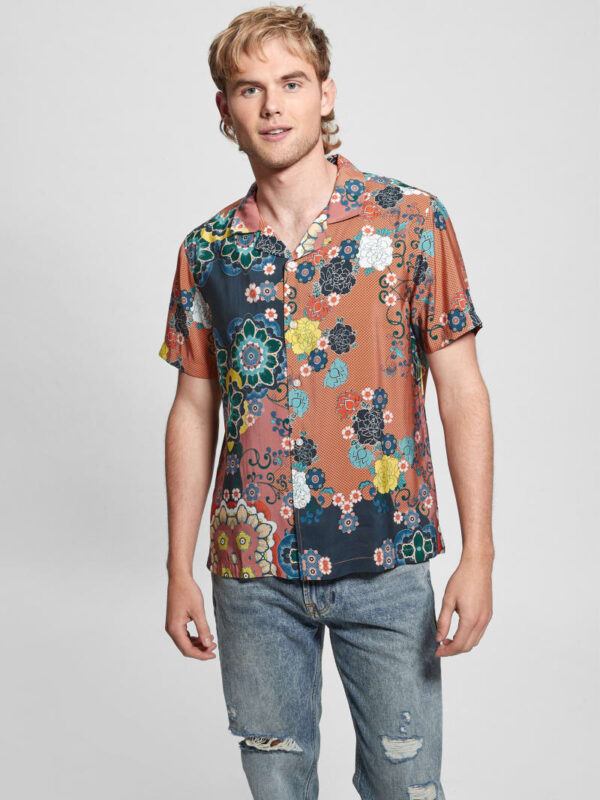 eco sandwash blooms shirt