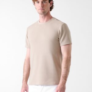 textured stripe tee