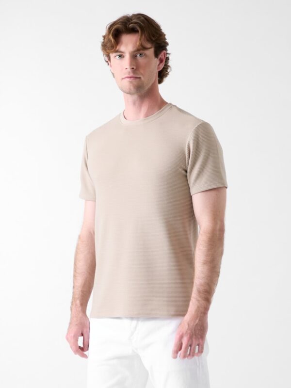 textured stripe tee