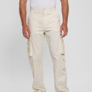 twill cargo relaxed pants