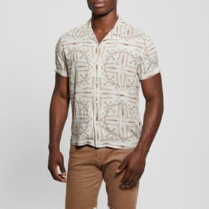 eco rayon tile shirt