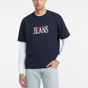 mixed logo tee