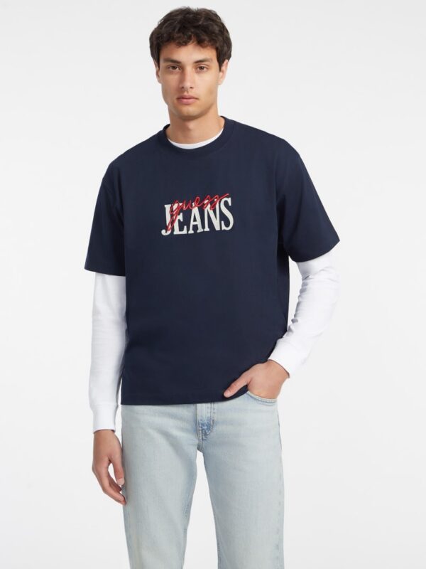 mixed logo tee