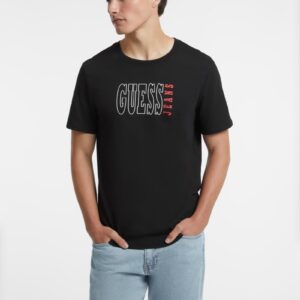 slim outlined logo tee