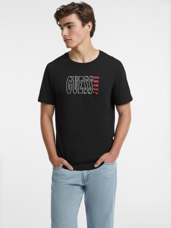 slim outlined logo tee