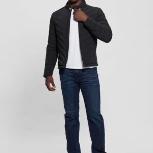 eco stretch nylon padded jacket