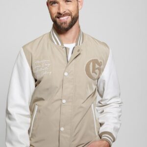 color block varsity jacket