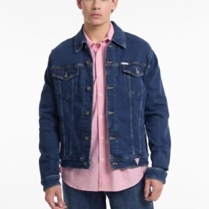 slim denim trucker jacket
