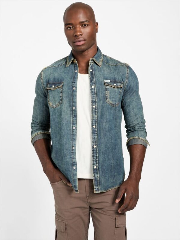 denim truckee shirt