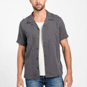 eco diamond jacquard shirt