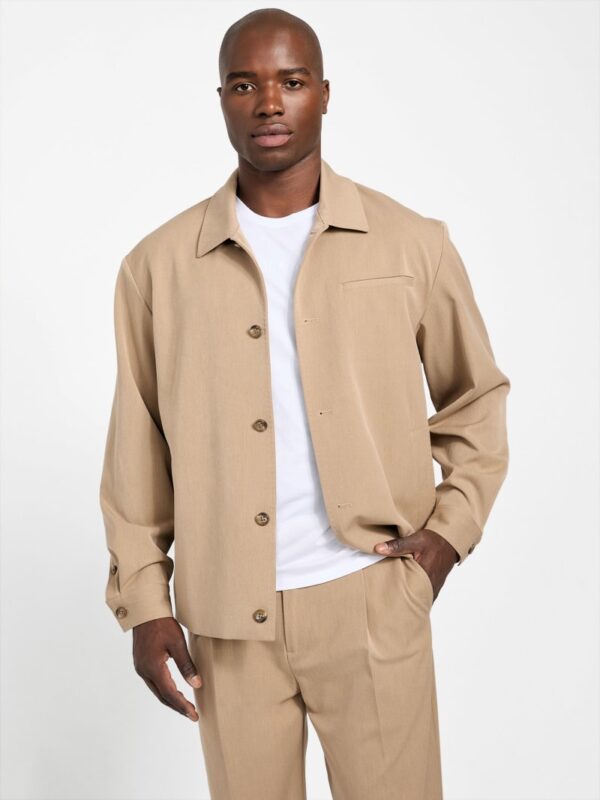 woven overshirt