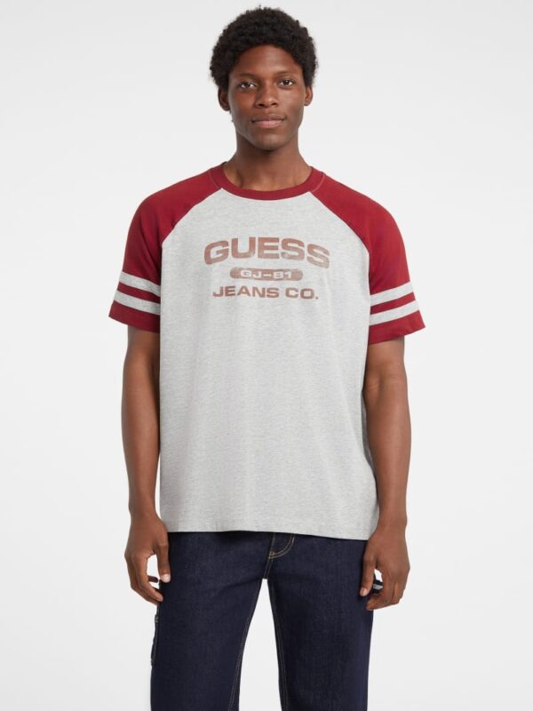 oversized varsity raglan tee
