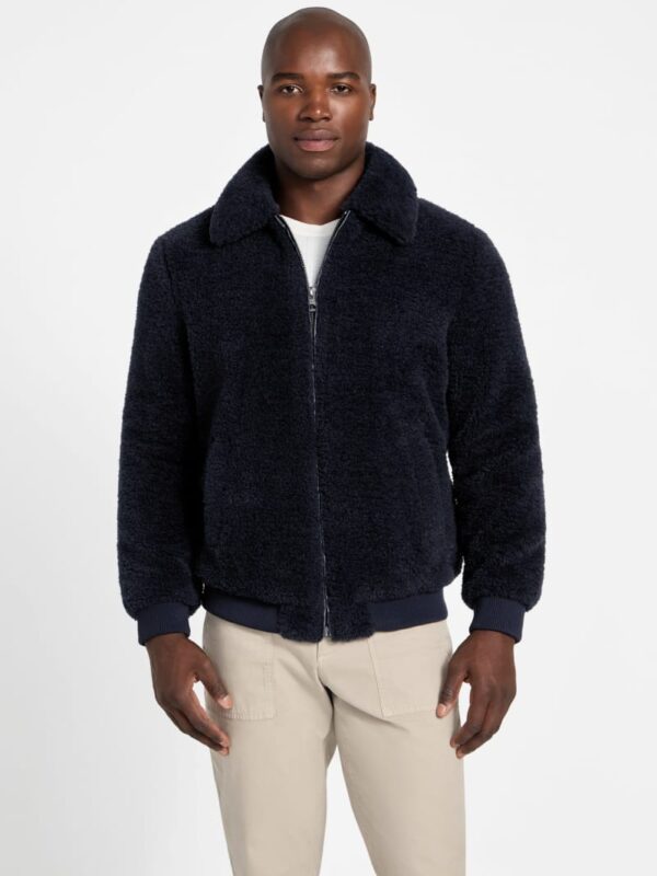 eco teddy faux fur jacket