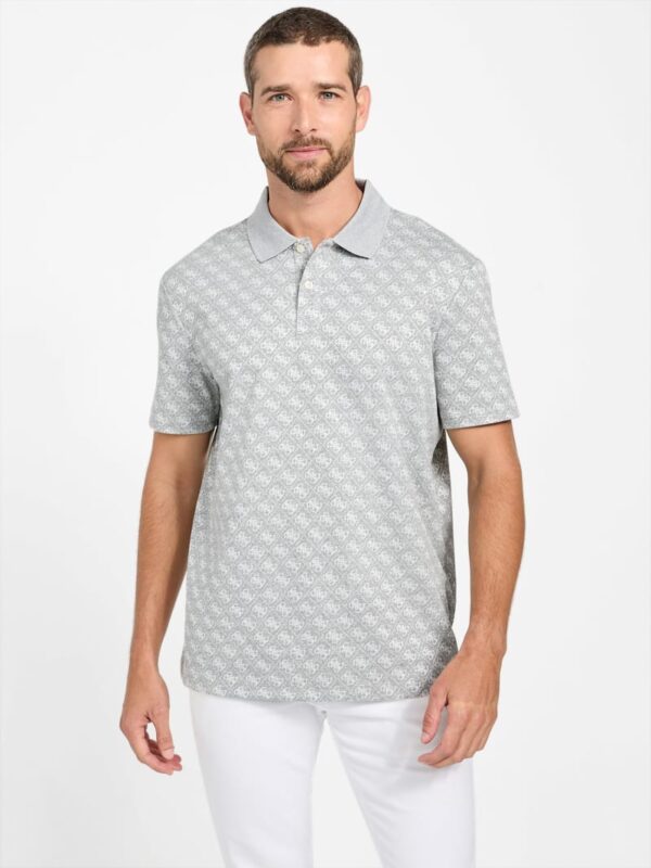 eco jacquard polo
