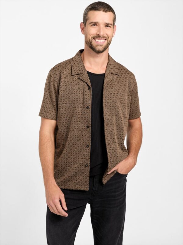 eco marcos jacquard shirt