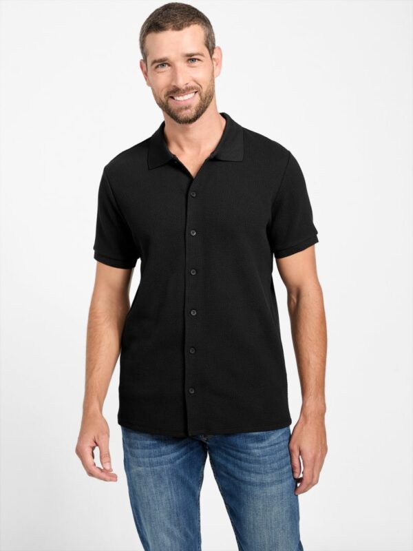 eco aaron textured shirt