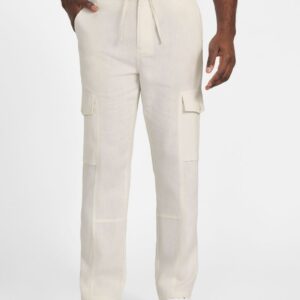 eco fletcher linen cargo pants