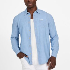 ronnie denim pocket shirt