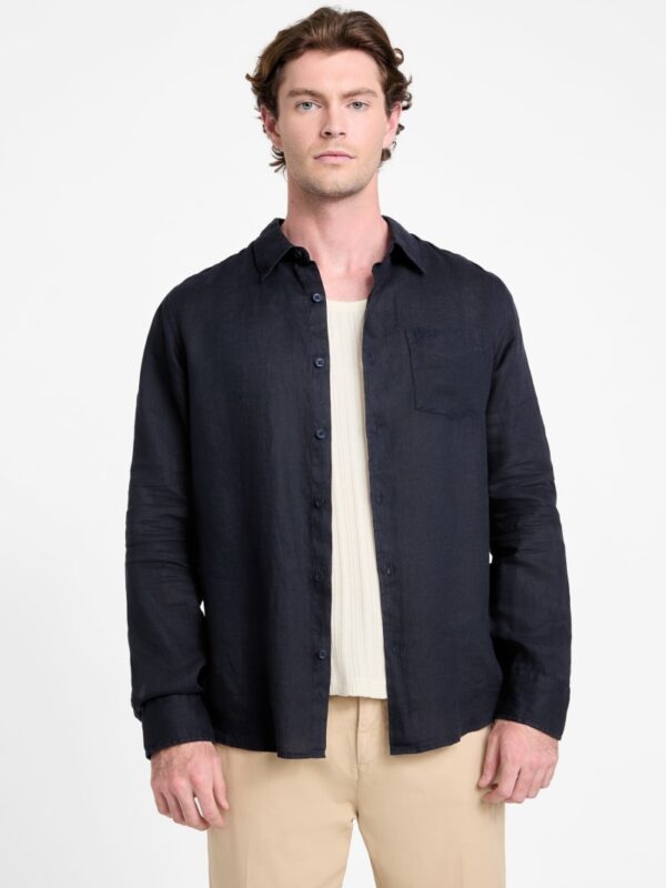 eco napa linen blend shirt