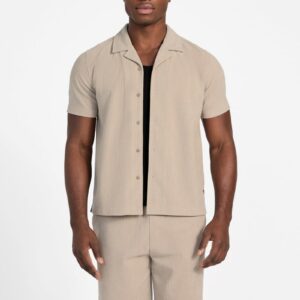 eco baron textured shirt