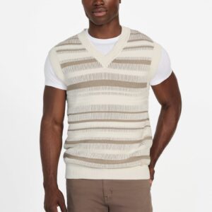 eco giffard striped sweater vest
