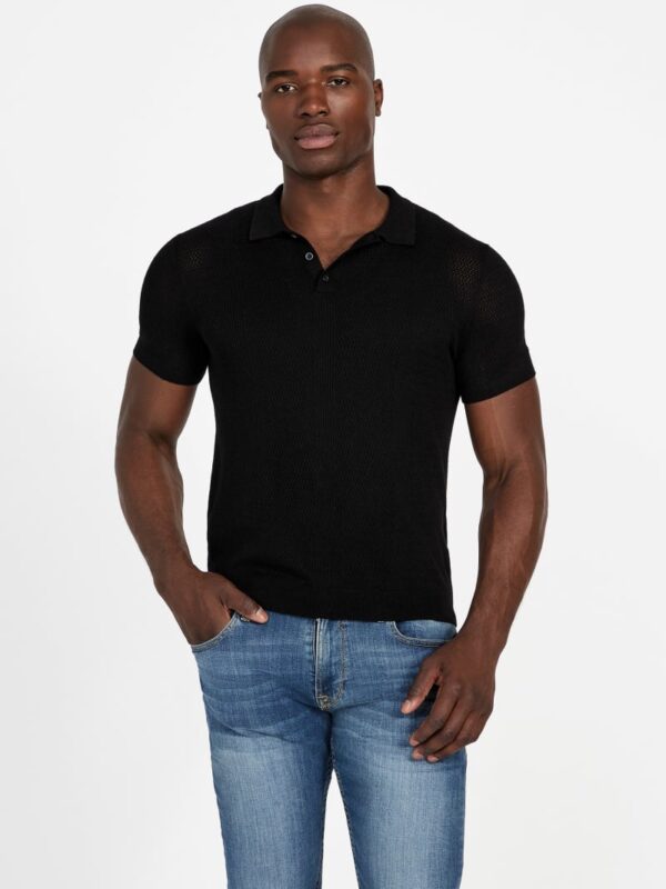 eco elijah knit polo