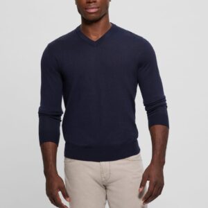 fred v neck wool sweater
