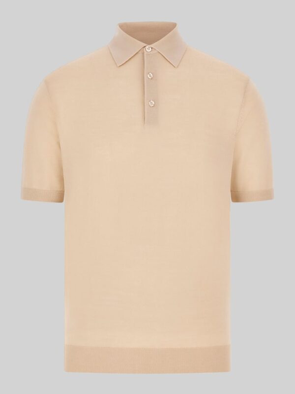 fred wool polo sweater