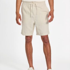 linen blend shorts