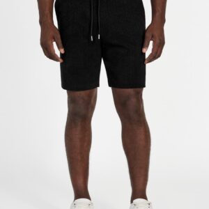 eco calvin chevron knit shorts