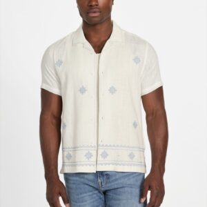 eco mosley embroidered shirt