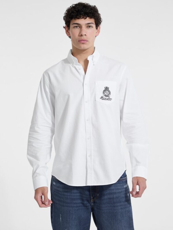 long sleeve pocket shirt