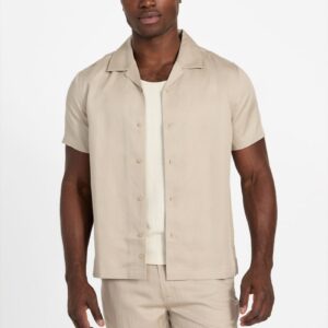 eco ari twill camp collar shirt