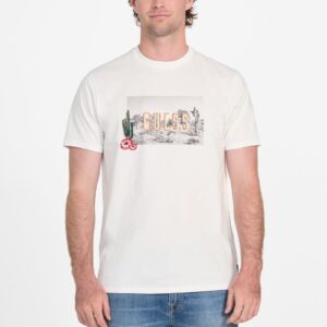 eco cactus garden embroidered tee
