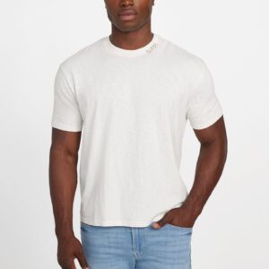 david floral applique tee