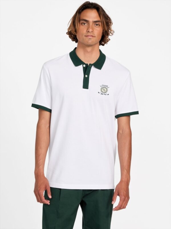 eco signature knit polo