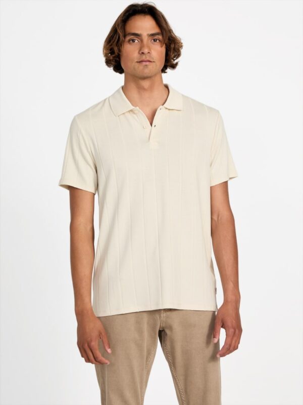 eco axel ribbed polo