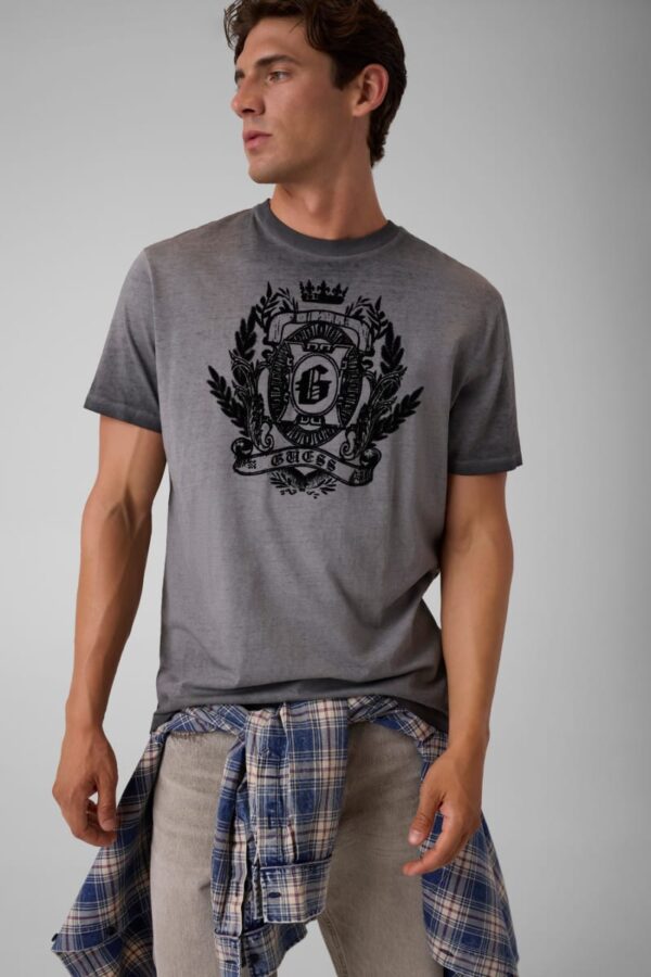 printed logo t shirt
